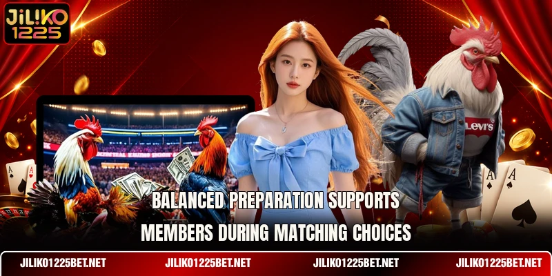 Balanced preparation supports members during matching choices Balanced preparation supports members during matching choices