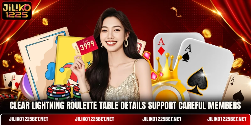Clear Lightning Roulette table details support careful members Clear Lightning Roulette table details support careful members