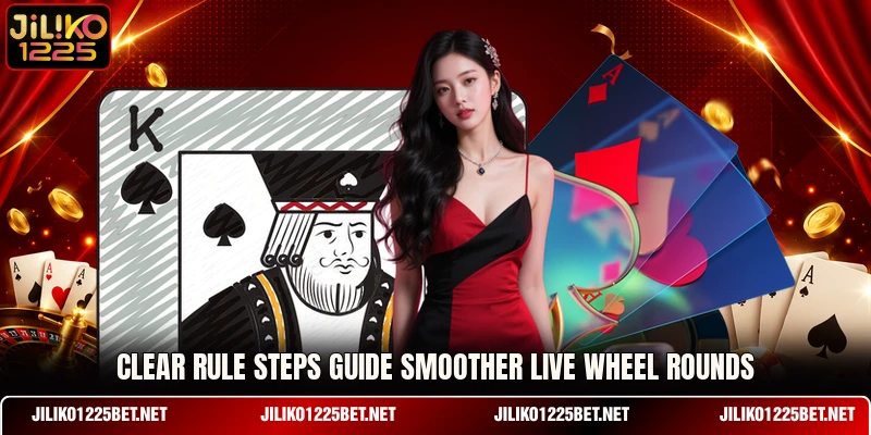 Clear rule steps guide smoother live wheel rounds Clear rule steps guide smoother live wheel rounds