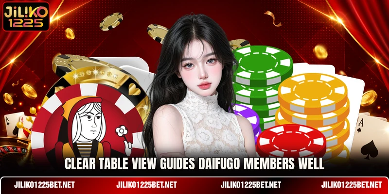 Clear table view guides Daifugo members well Clear table view guides Daifugo members well