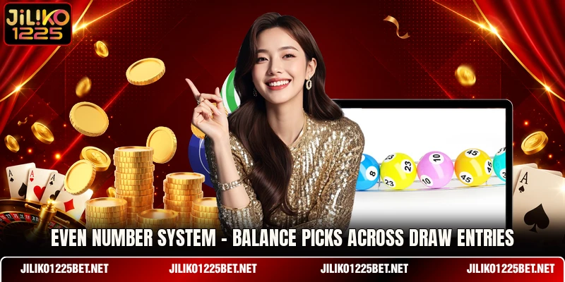Even Number System - Balance Picks Across Draw Entries
