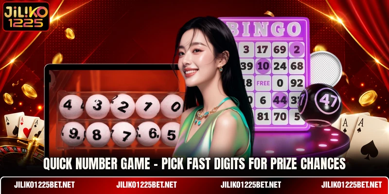 Quick Number Game - Pick Fast Digits For Prize Chances