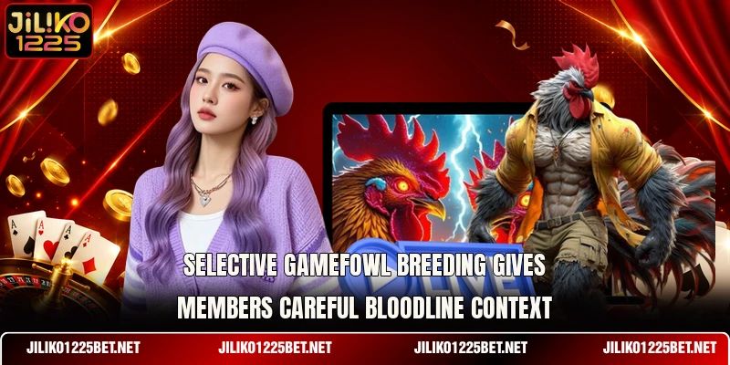 Selective gamefowl breeding gives members careful bloodline context Selective gamefowl breeding gives members careful bloodline context